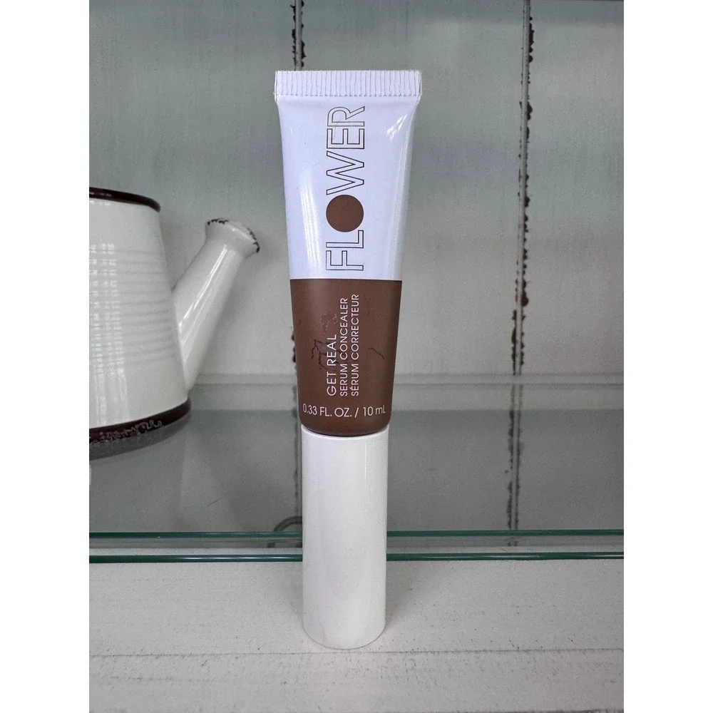 Flower Beauty Get Real Serum Concealer Mocha 0.33 fl oz Hydrating Brightening